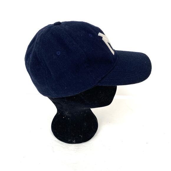 Blue Marlin New York Black Yankees Vintage Style Baseball Cap Hat Men's Size M - Picture 2 of 6